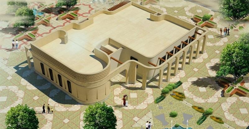 ساختمان پایگاه جهانی بیابان لوت در فهرج تکمیل می گردد