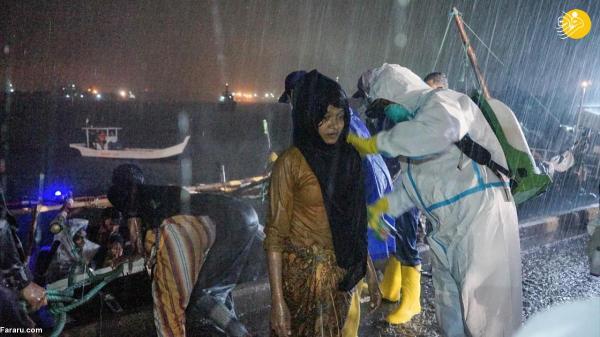 نجات 120 مسلمان روهینگیای سرگردان در دریا