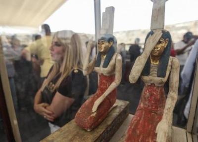 کشف گنجینه ای از آثار باستانی با قدمت 2500 سال در مصر