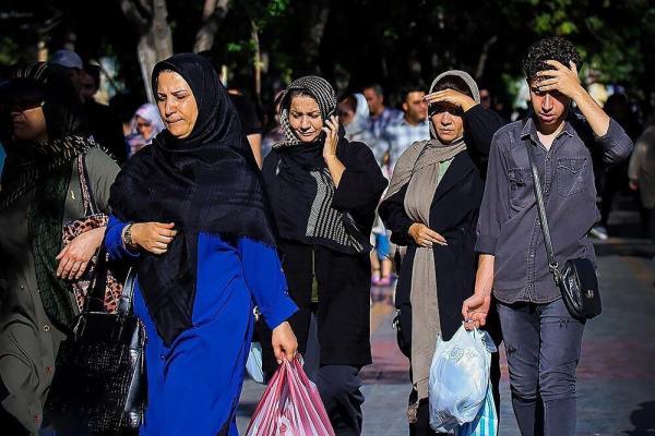 استقرار توده هوای گرم بر فراز مرکز ، تهران از چه روزی خنک می گردد؟